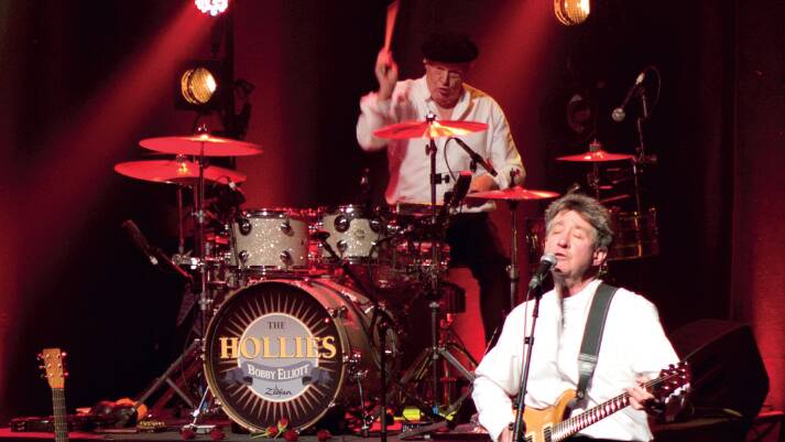 THE ROAD IS LONG: Half a century and counting, Bobby Elliott continues to drum up a storm for The Hollies upcoming Australian tour.
