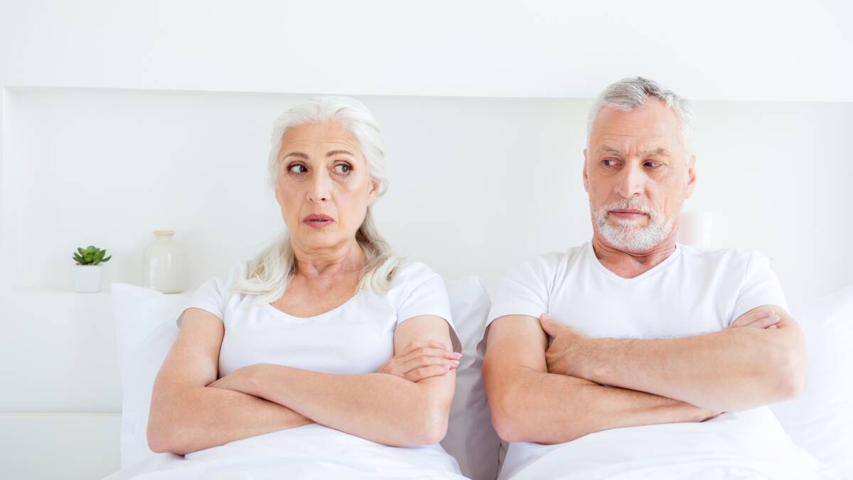 DYSFUNCTION: The pain of inflammatory arthritis can cause a couple problems in bed. 