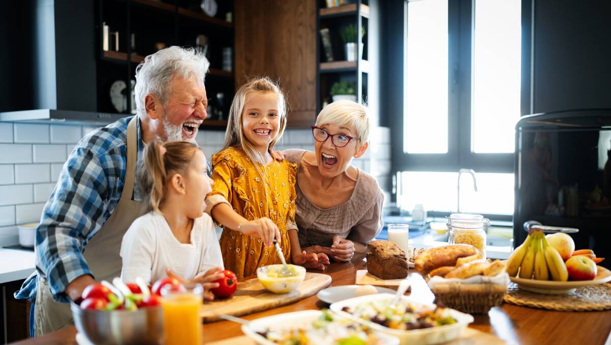 Older Australians who care for their grandchildren can help with good nutrition choices by getting the grandies to help pack their lunch boxes. Picture: Shutterstock 