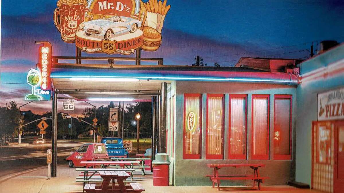 Mr D's Route 66 Diner, Kingman.