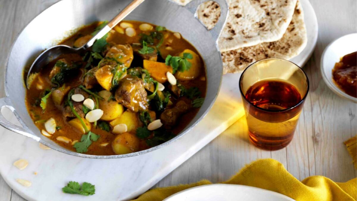 Recipe: Lamb, potato and spinach curry