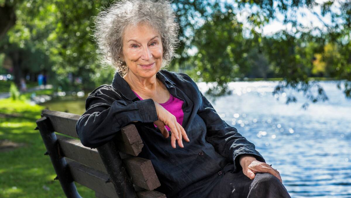 Margaret Atwood, author of the Handmaid's Tale is coming to Australian next year for a series of speaking engagements. Photo: Liam Sharp.