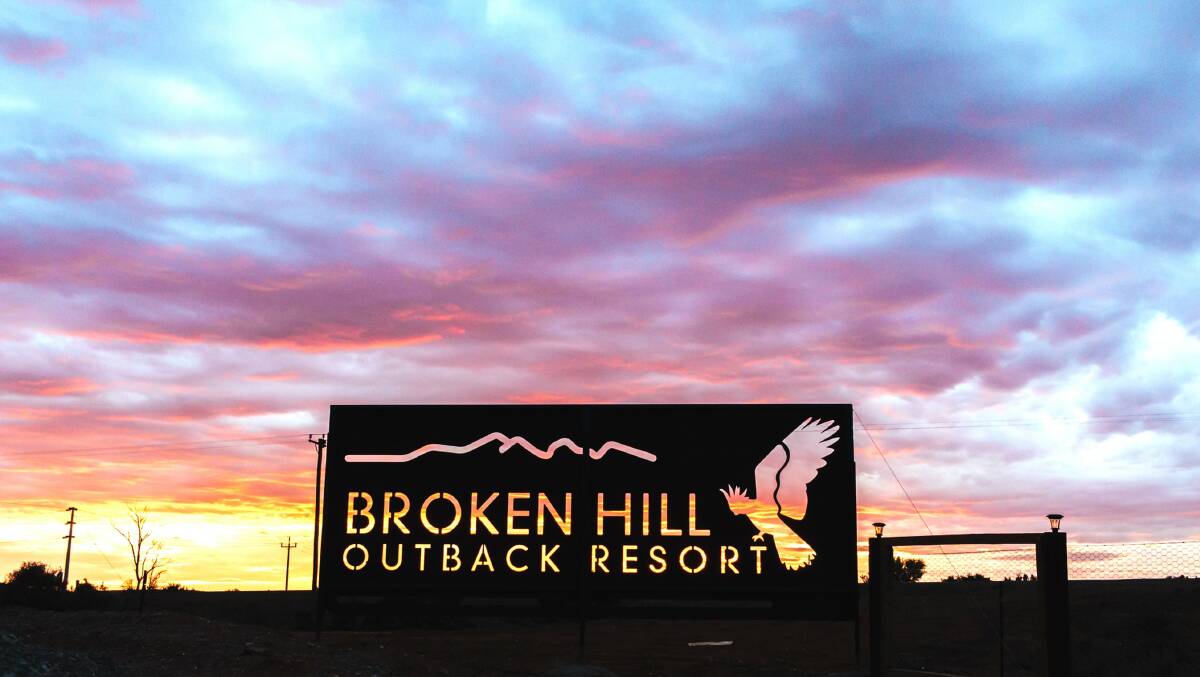 KING OF THE HILL: The new Broken Hill Outback Resort.