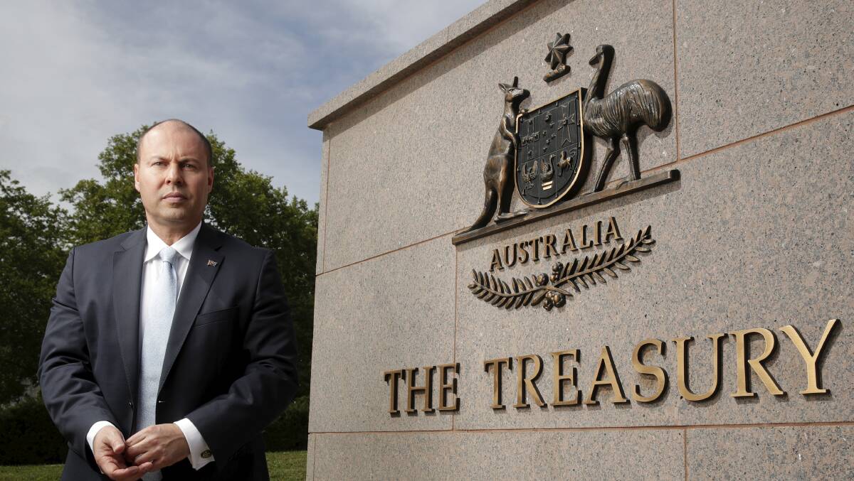 WHERE ARE THE JOBS: Treasurer Josh Frydenberg comes under pressure from older Australians. Alex Ellinghausen