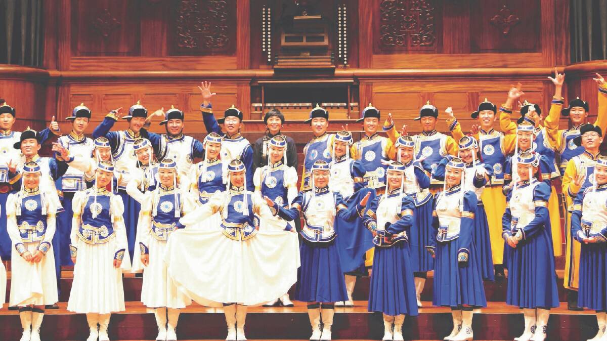 YOUNG VOICES OF THE WORLD: The Inner Mongolia Youth from China will perform at the Gondwana World Choral Festival.