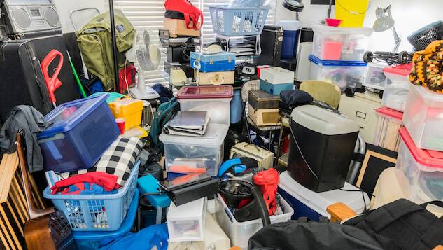 Hoarding is a severe disorder and more common than you might think. Image Shutterstock.